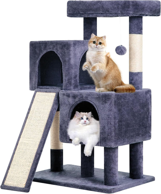 36-Inch Multi-Level Cat Tree - Cozy Condo, Perch & Scratching Posts